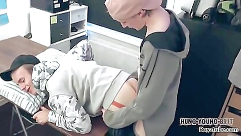 Shaky dildo fucking for the pool