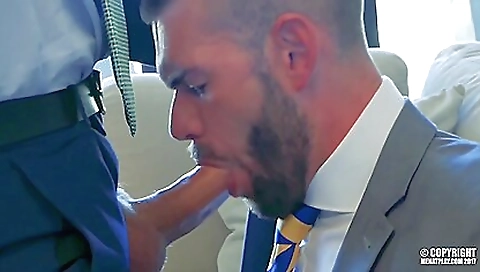 Sexy young puppy give pov blowjob